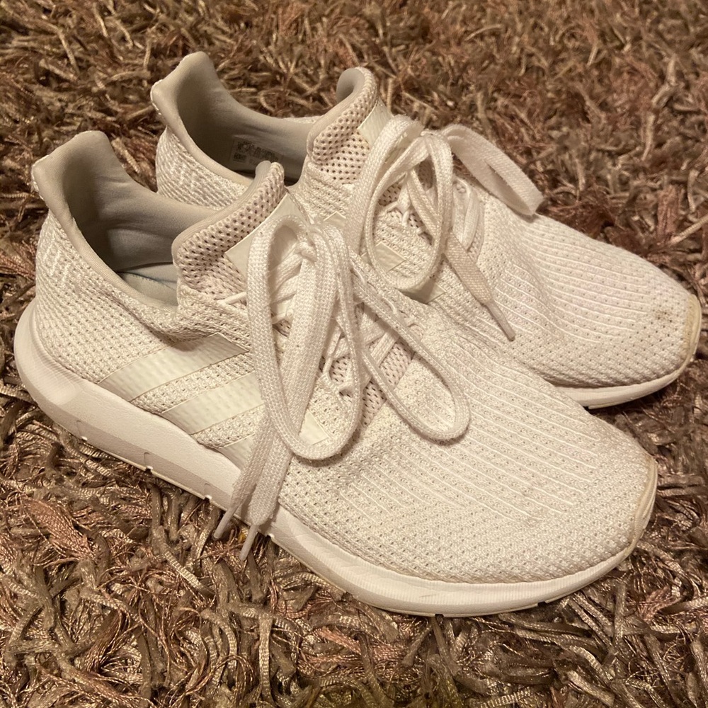 Womens White Adidas Shoes